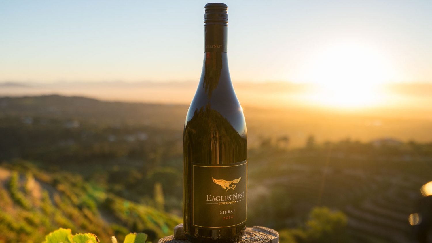 Bottle of Eagles' Nest wine Bottle of Eagles' Nest wine